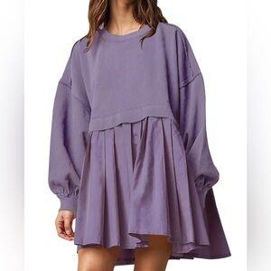 💜🇯🇵 Purple Kawaii Pleated Tennis Dress